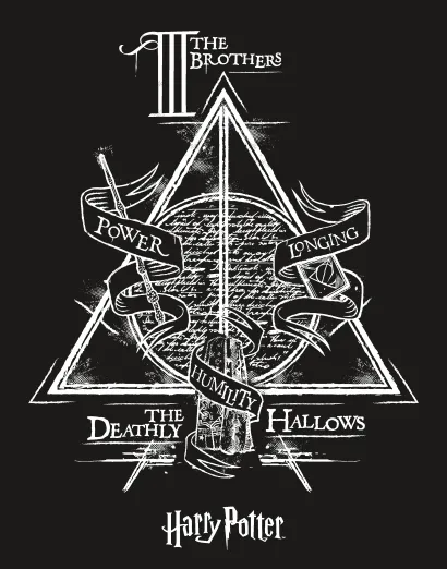 Обложка Планшет для записи "Дары смерти" (А4, навивка)