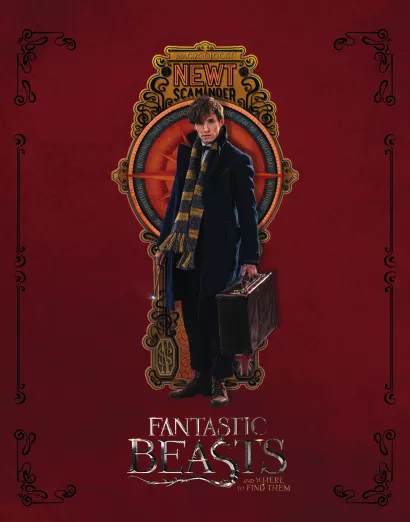 Обложка Планшет для записи "Фантастические твари" (А4, навивка)