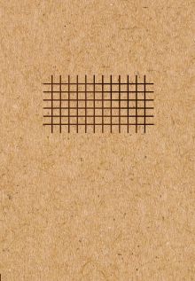 Блокнот. Что внутри? - клетка ( обложка крафт, круглые углы, в клетку) (Арте)