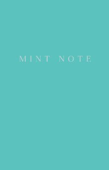 Обложка Mint Note (мини) 