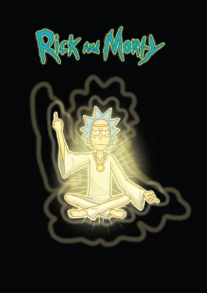 Обложка Блокнот А6. Рик Санчез