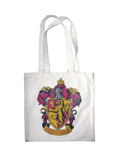 Обложка Сумка. Гриффиндор (белая, 38х43 см, длина ручек 58 см) 