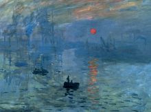 Кардхолдер. Моне. Впечатление. Восходящее солнце (в форме книжки) (Арте)