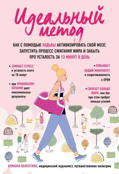 Обложка Идеальный метод. Как с помощью ходьбы активизировать свой мозг, запустить процесс сжигания жира, забыть про усталость за 13 минут в день 