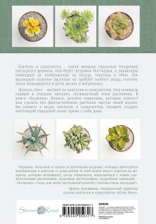 Обложка сзади Колючка: как создать зеленый оазис у себя дома. Удивительные кактусы и суккуленты Жинель Леон