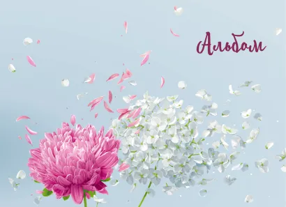 Обложка Астры. Альбом для рисования (формат А4, 80 страниц, офсет 160 гр., евроспираль) 