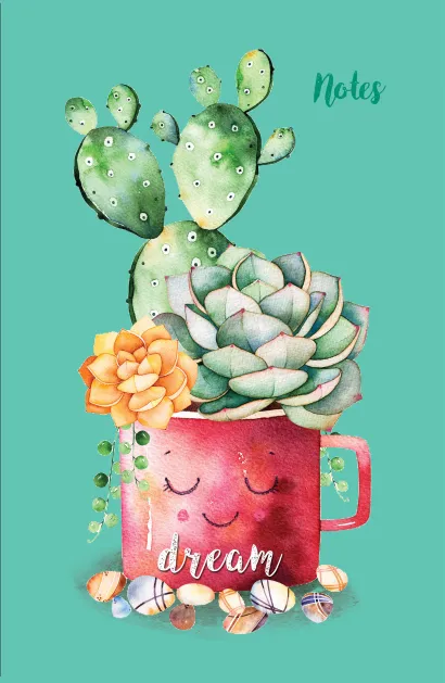 Обложка Блокнот. Кактусы (My dream) 