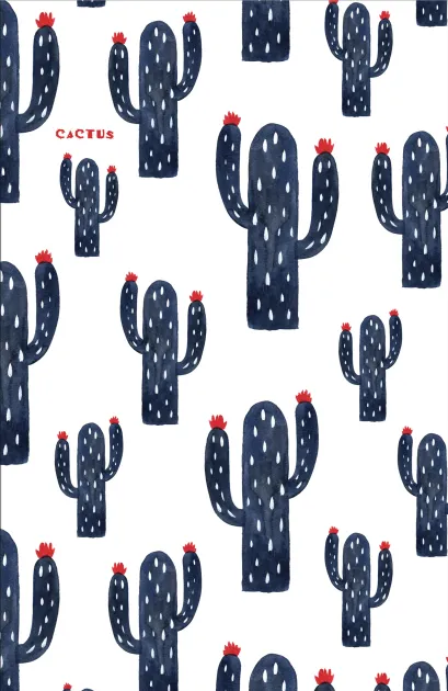 Обложка Блокнот. Кактусы (В мире огромном) 