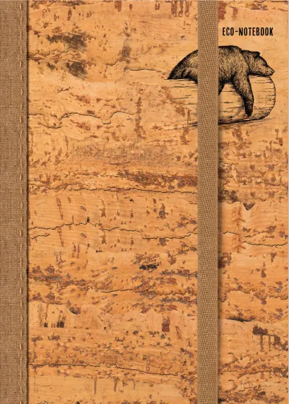 Обложка Эко-блокнот. Мишка 