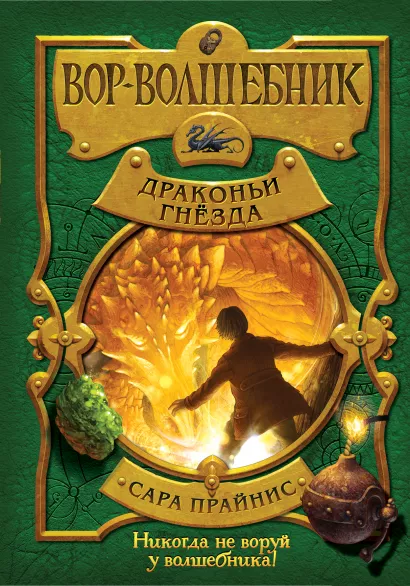 Обложка Вор-волшебник. Драконьи гнезда (#3) Сара Прайнис