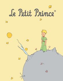 Обложка Тетрадь Маленький принц. желтая (48 л., клетка) 