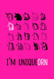 Обложка для паспорта. Единорог. Я уникальный!