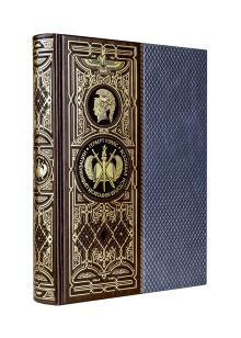 Всеобщая история мировой цивилизации. Книга в коллекционном кожаном переплете ручной работы с окрашенным обрезом в футляре