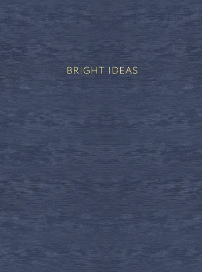 Обложка Bright Ideas (синий) 