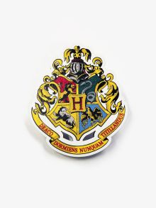 Деревянный значок. Герб Хогвартса