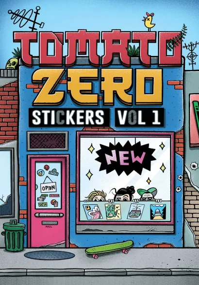 Обложка Стикербук 