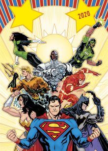 Обложка Вселенная DC Comics. Календарь настенный-постер на 2020 год (315х440 мм) 
