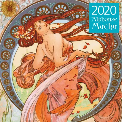 Обложка Альфонс Муха. Календарь настенный на 2020 год (300х300 мм) 