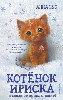 Обложка Котёнок Ириска и снежное приключение! (#4) Анна Бус