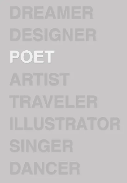 Обложка Ежедневник Poet (серый). А5, твердый переплет, блинтовое тиснение, полусупер, 224 стр.