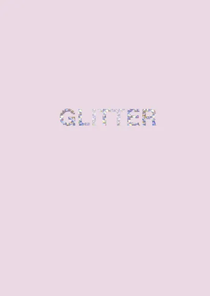 Обложка Ежедневник Glitter (розовый). А5, твердый переплет на навивке, дифракционная фольга, 224 стр.