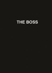 Обложка Ежедневник The boss (черный). А5, твердый переплет на навивке, золотая матовая фольга, 224 стр. 