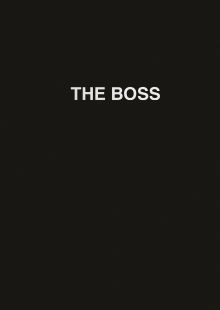 Ежедневник The boss (черный). А5, твердый переплет на навивке, золотая матовая фольга, 224 стр.