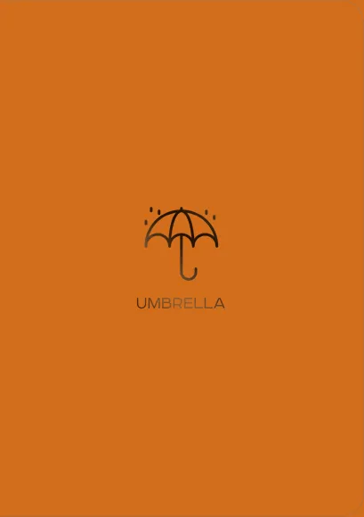 Обложка Тетрадь общая (оранжевый). А5, фольга, накидка, 48 л. 