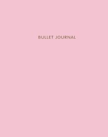 Обложка Bullet Journal (Пудровый) 162x210мм, твердая обложка, пружина, блокнот в точку, 120 стр. 