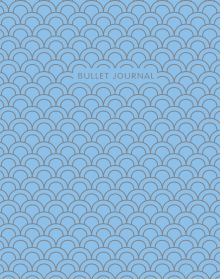Bullet Journal (Голубой дракон) 162x210мм, твердая обложка, пружина, блокнот в точку, 120 стр.