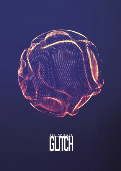 Обложка Тетрадь. Glitch A4, мягкая обложка, 40 л. 