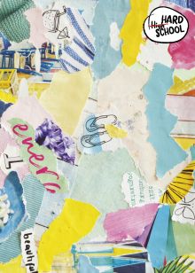 Hard school. Коллаж. Тетрадь школьная в мягкой обложке, 48 л.