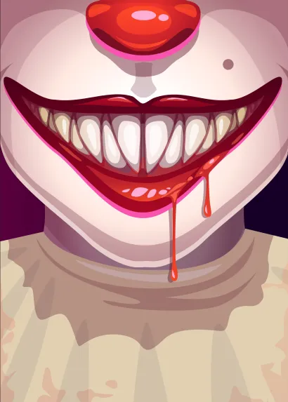 Обложка Клоун. Тетрадь школьная в мягкой обложке, 48 л. 