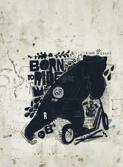 Обложка Граффити. Медведь. Тетрадь студенческая В5 в мягкой обложке 40 л. 