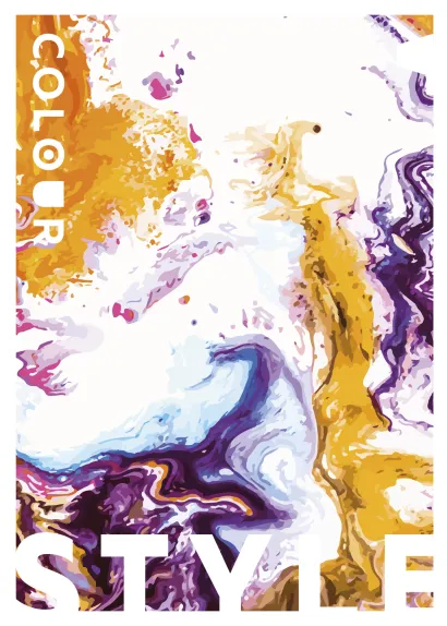 Обложка Colour style. Тетрадь общая (А5, 48 л., УФ-лак) 