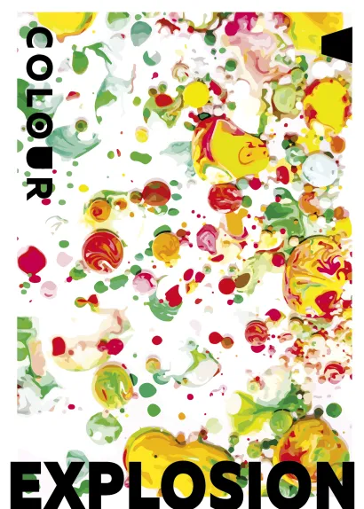 Обложка Colour explosion. Тетрадь общая (А5, 48 л., УФ-лак) 
