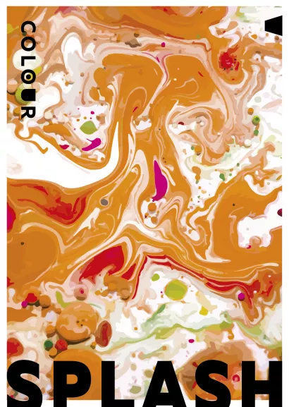 Обложка Colour splash. Тетрадь студенческая (А4, 40 л., УФ-лак) 