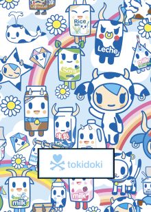 tokidoki. Молочко. Тетрадь (А5, 48 л., УФ-лак, накидки)