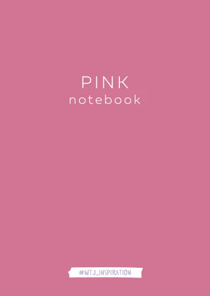 Обложка Pink notebook. Тетрадь (А4, 40 л.) 