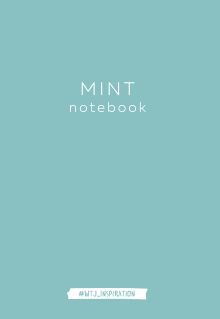Обложка Mint notebook. Тетрадь (А4, 40 л.) 