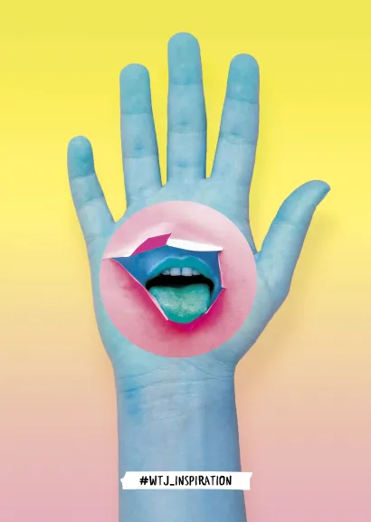 Обложка WTJ_inspiration. Тетрадь (А4, 40 л., УФ-лак, неоновая) 