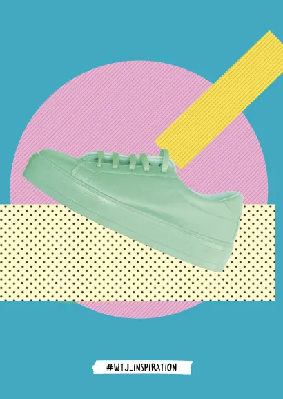 Обложка WTJ_inspiration. Тетрадь (А4, 40 л., УФ-лак, кроссовки) 