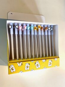 Медвежья лапка. Фигурная ручка (гелевая)