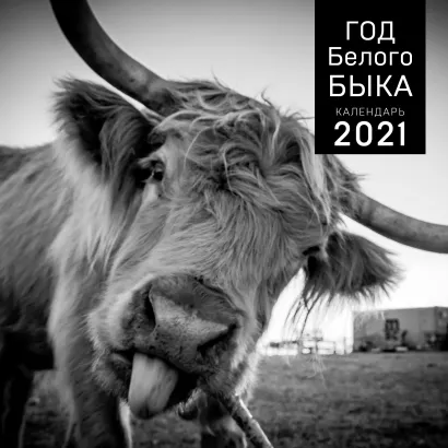 Обложка Год белого быка. Календарь настенный на 2021 год (300x300 мм) 
