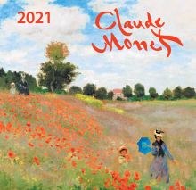 Клод Моне. Календарь настенный на 2021 год (170х170 мм)