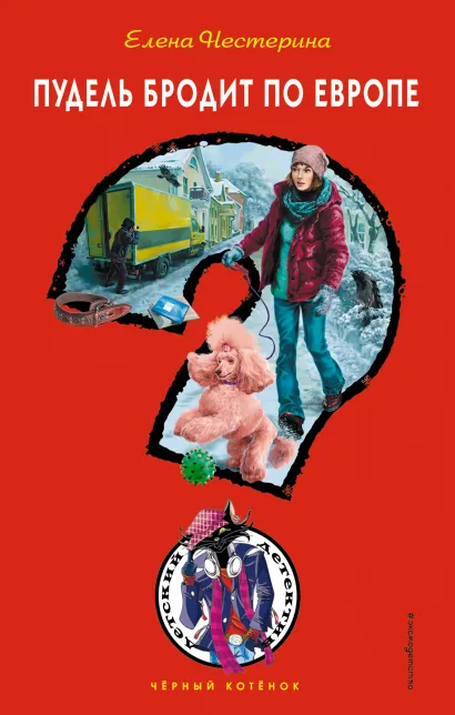 Обложка Пудель бродит по Европе Елена Нестерина
