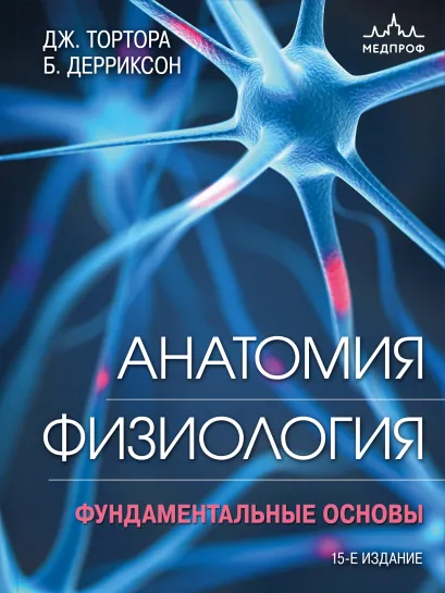 Обложка Анатомия. Физиология. Фундаментальные основы. 15-е издание Джерард Тортора, Брайан Дерриксон