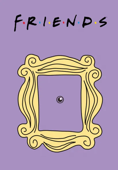 Обложка Обложка для паспорта. Friends 