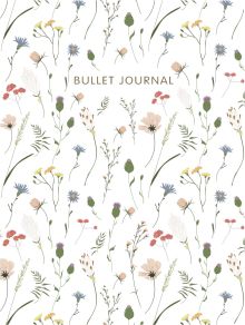 Обложка Блокнот в точку: Bullet Journal (полевые цветы) 
