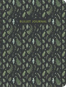 Обложка Блокнот в точку: Bullet Journal (листья) 
